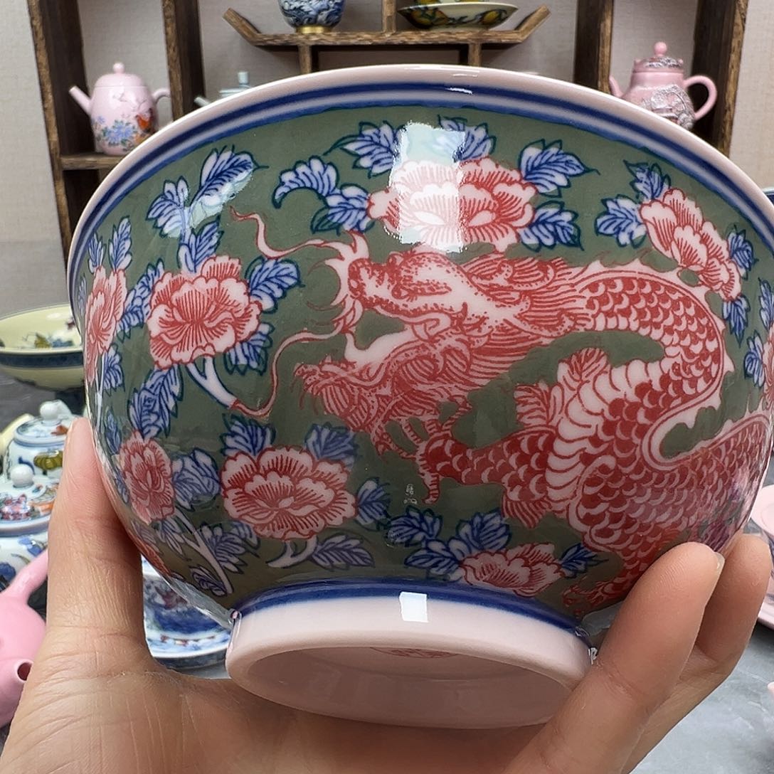 摆件陶景德镇陶瓷567老厂瓷122