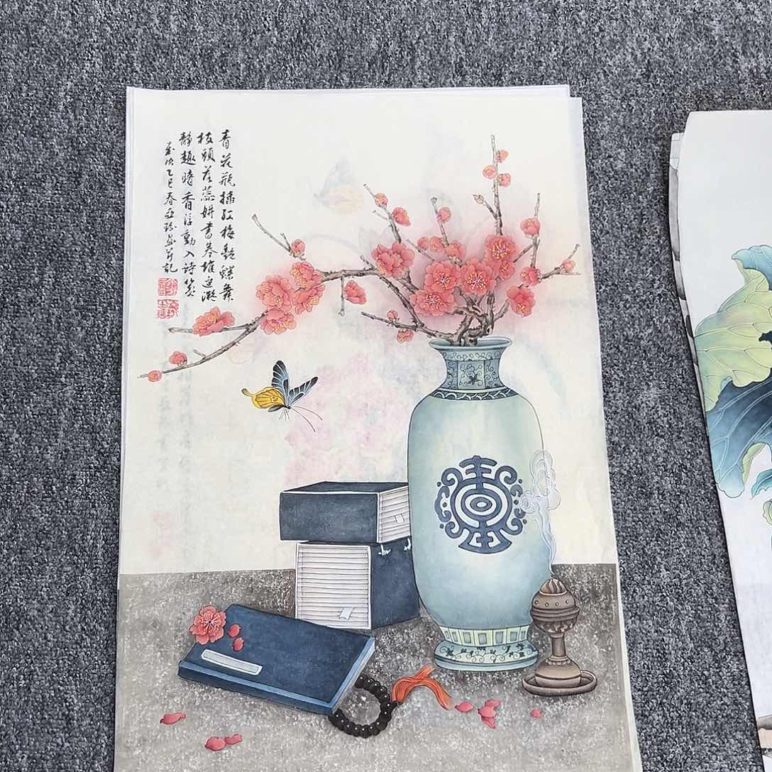 国画纯手绘字画作品欣赏