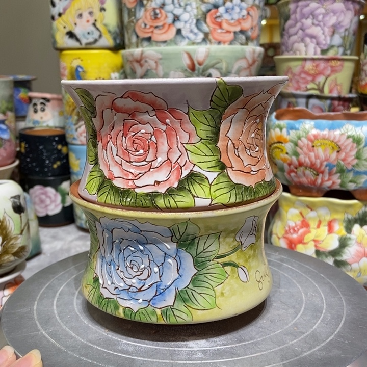 景德镇艺术手绘作品