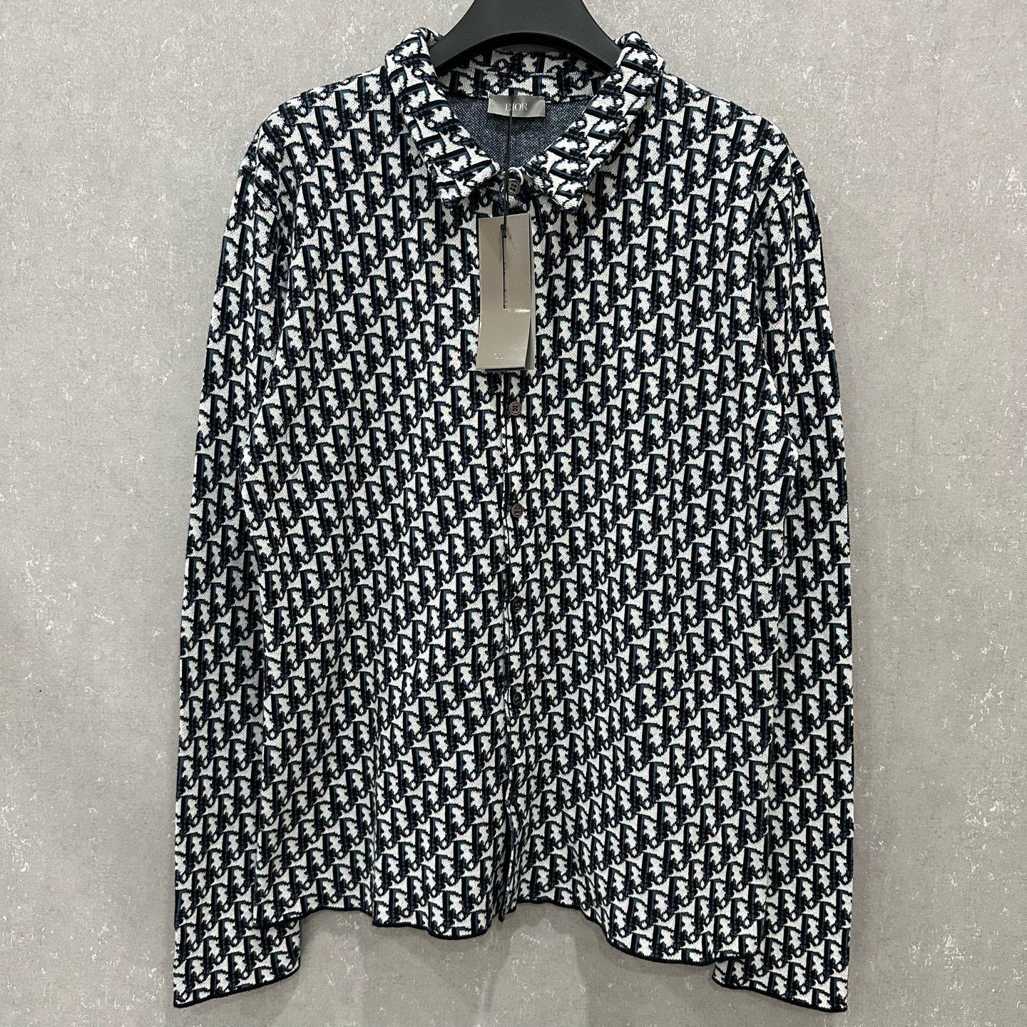 未使用 DIOR/迪奥 老花满印logo衬衫 XL码 006448