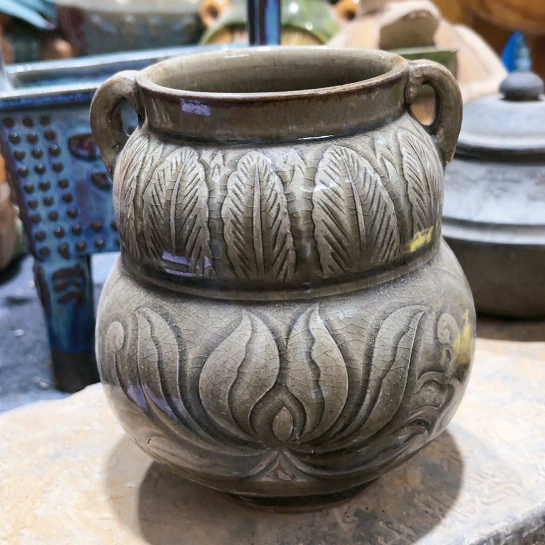 瓦当摆件摆件茶桌茶台陶瓷