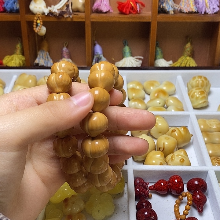 安***艺猴头核桃吊坠加籽