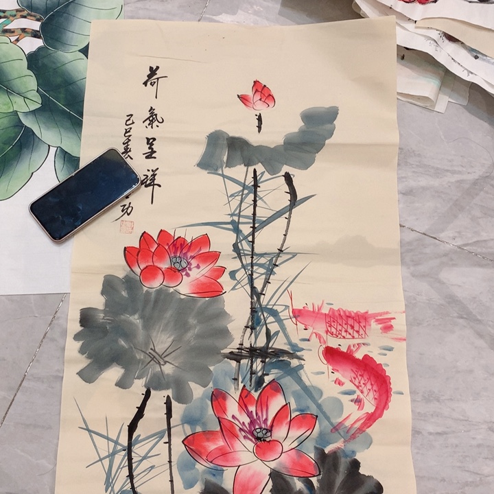 国画纸本艺术作品