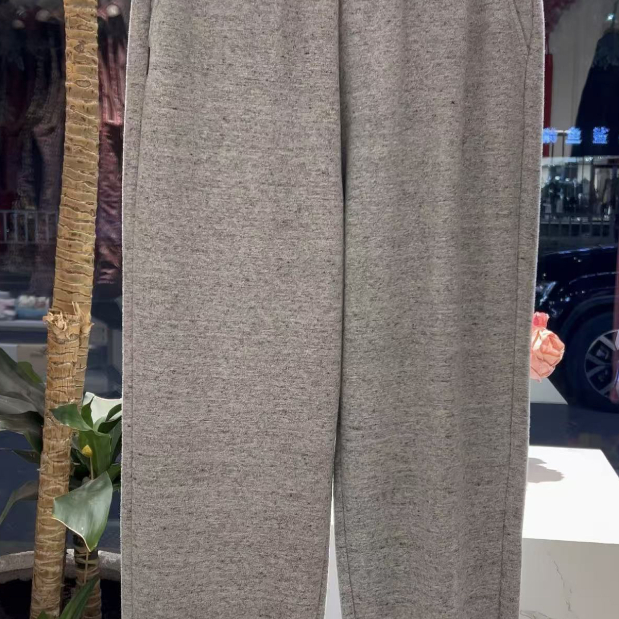 云姐甄选 休闲毛圈收口裤0520休闲裤