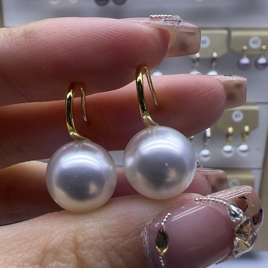 淡水珍珠耳饰未镶嵌