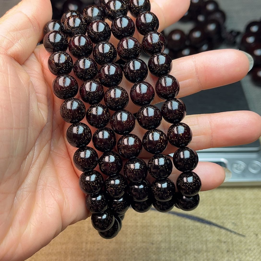 檀香紫檀（小叶紫檀）1.0 108颗 满星