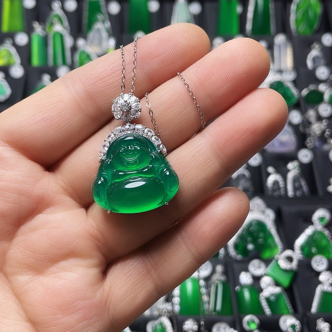 玛瑙/玉髓合金颈饰