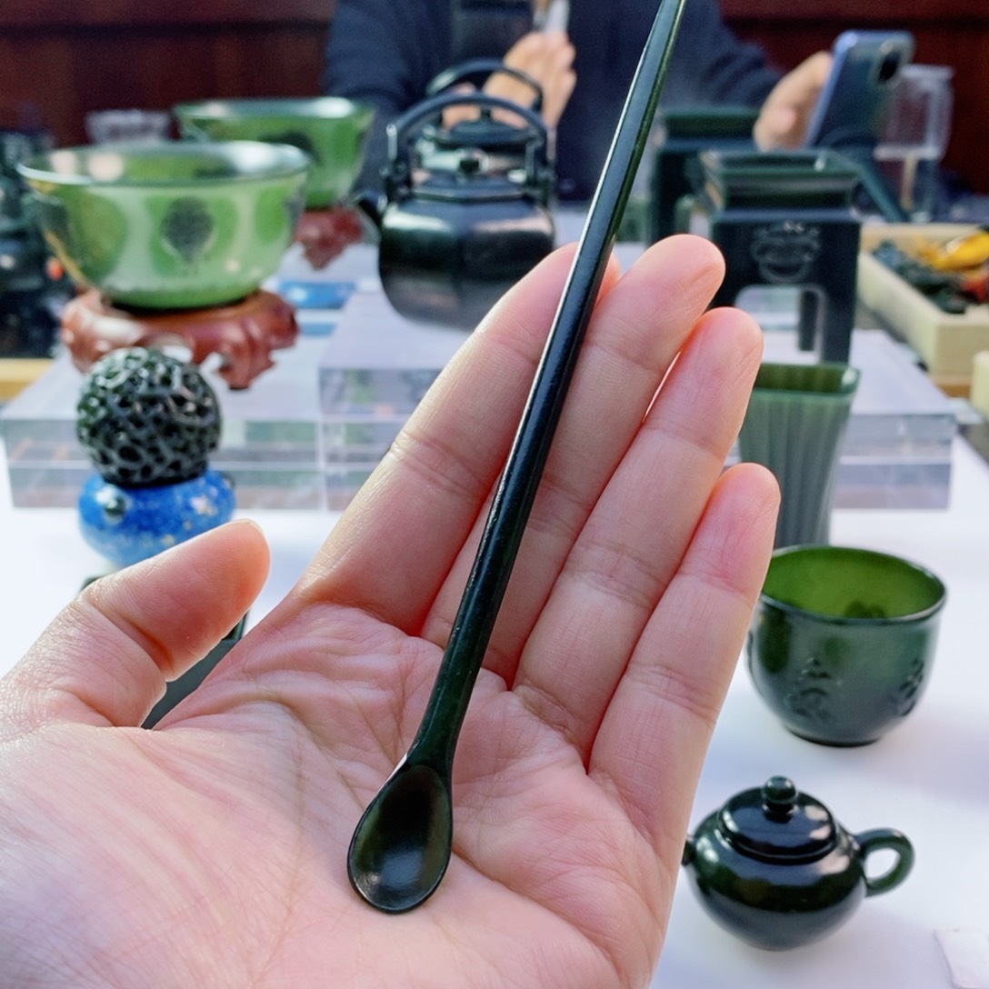 和田玉（青玉）未镶嵌摆件