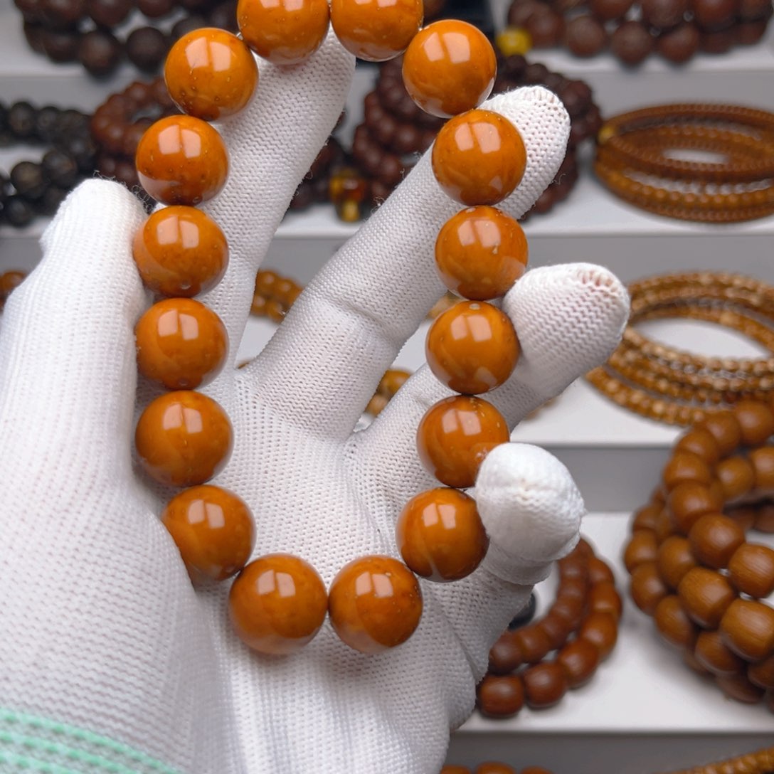 手串紫金鼠呉*紫金鼠光珠14