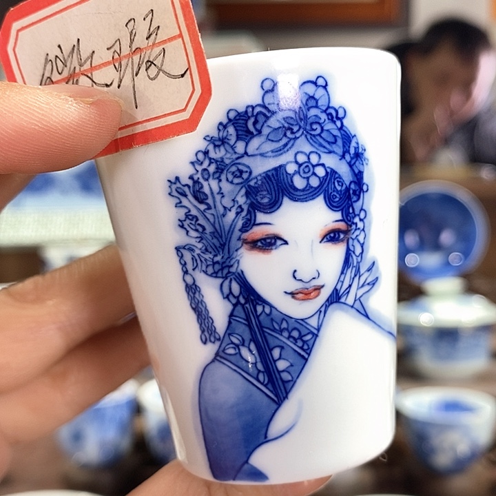 杯景德镇手工手绘陶瓷，高亮兴老师作品