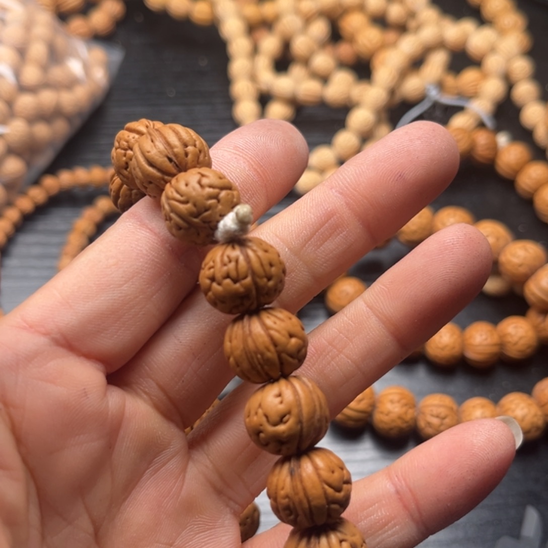 用***1手串文玩核桃小桃核散籽批发