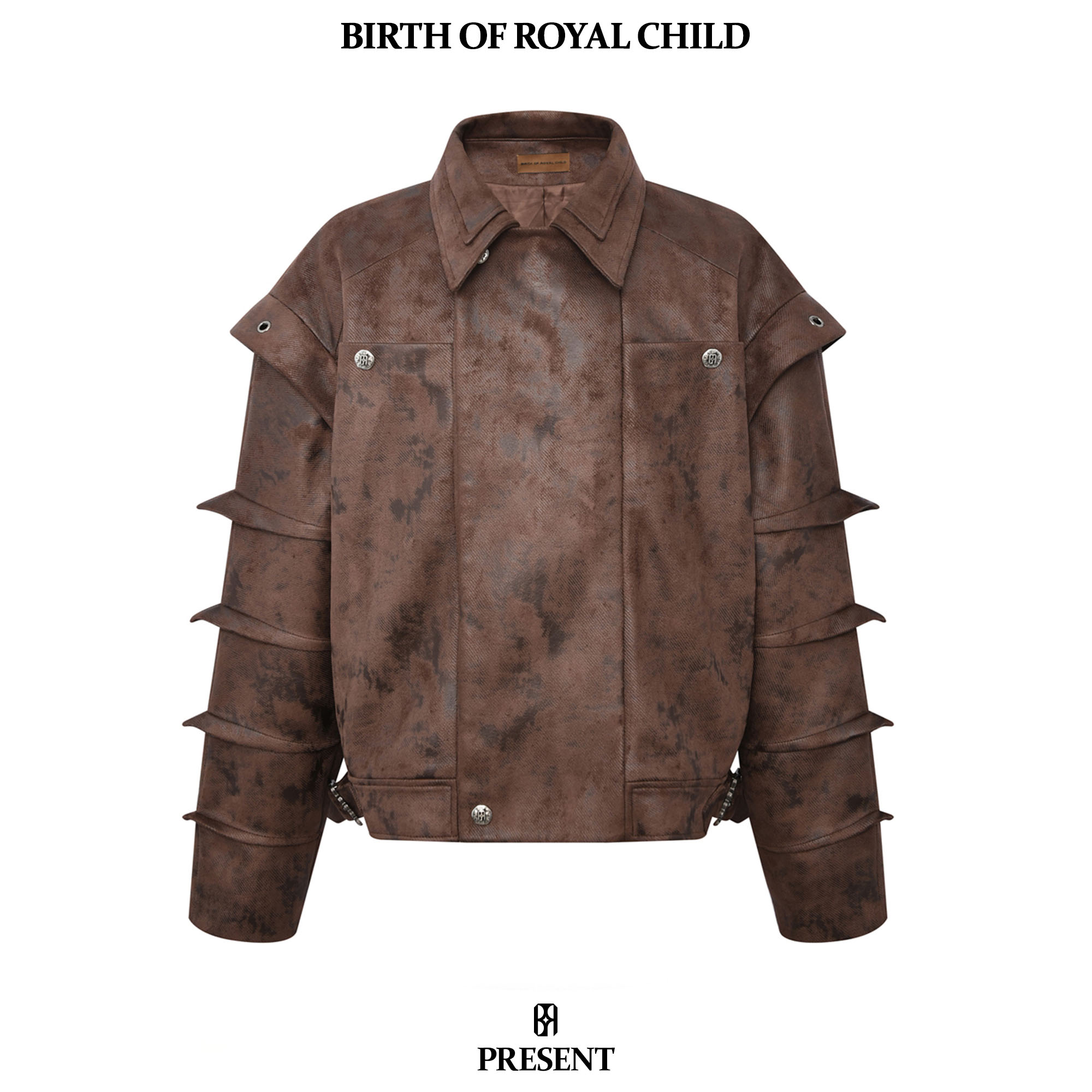 BIRTH OF ROYAL CHILD BORC 骑士铠甲夹克美式复古