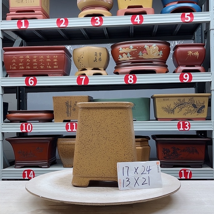 紫砂花盆紫砂花盆