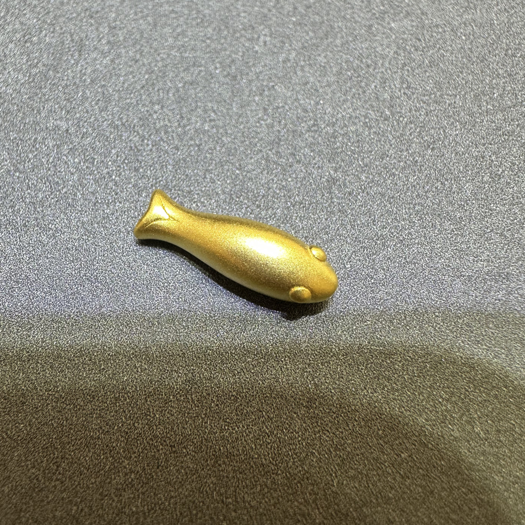 【夏夏专享】足金999 小黄鱼GP 0.48 攒金有道