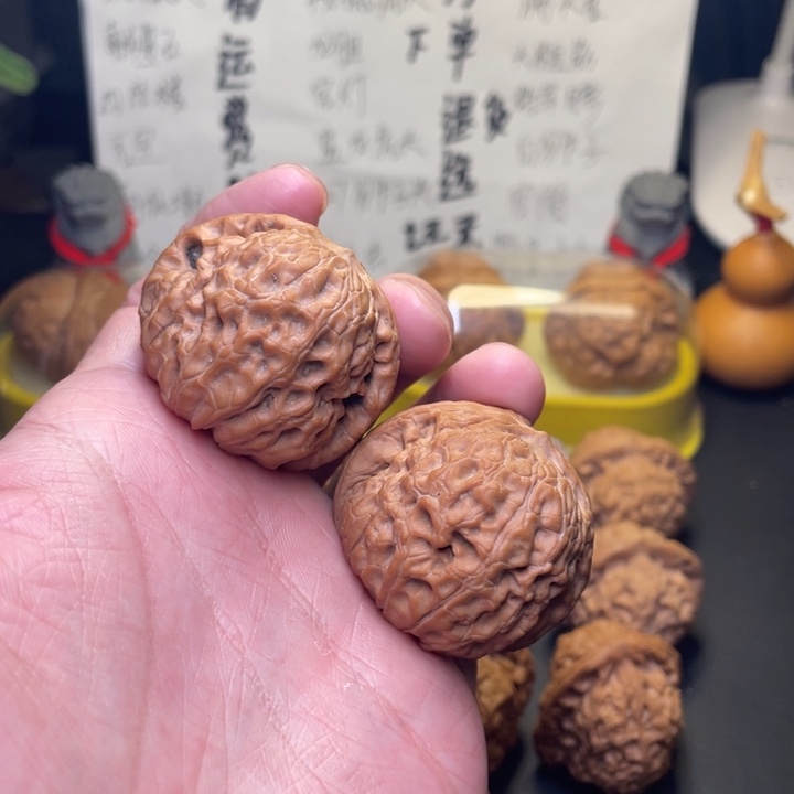 文玩核桃把件43大团圆158