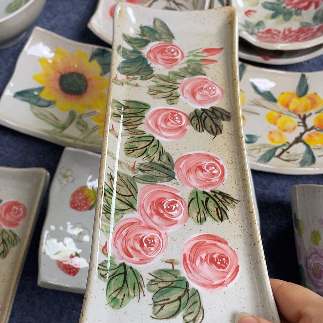 盘景德镇高温陶瓷8888