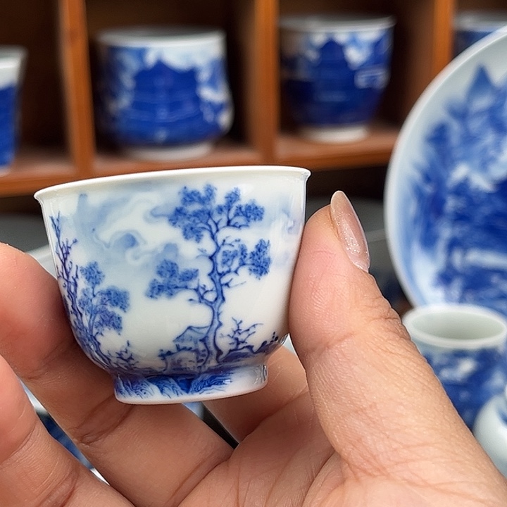 瓷片一笔一墨 叩玉山房