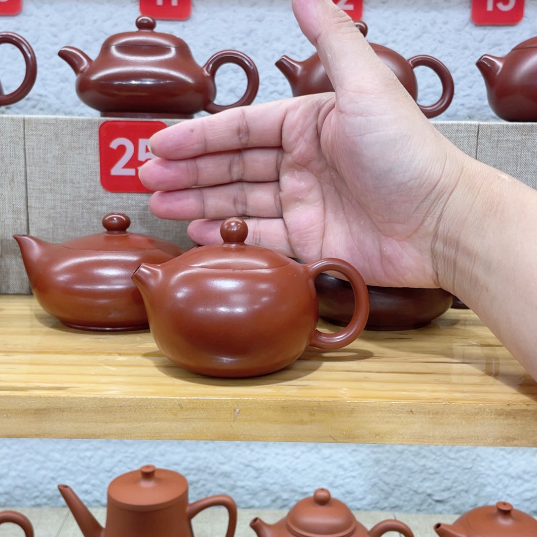 茶壶紫砂懒**啦内嵌精工小西施