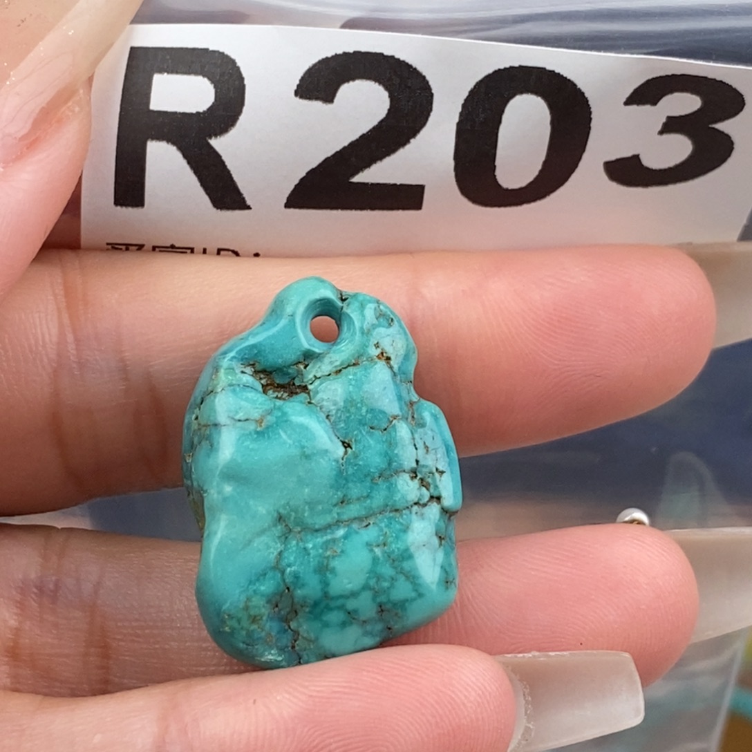 绿松石未镶嵌原矿