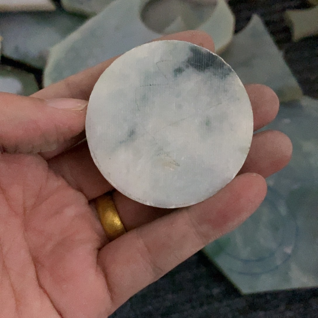 翡翠手镯未镶嵌料子