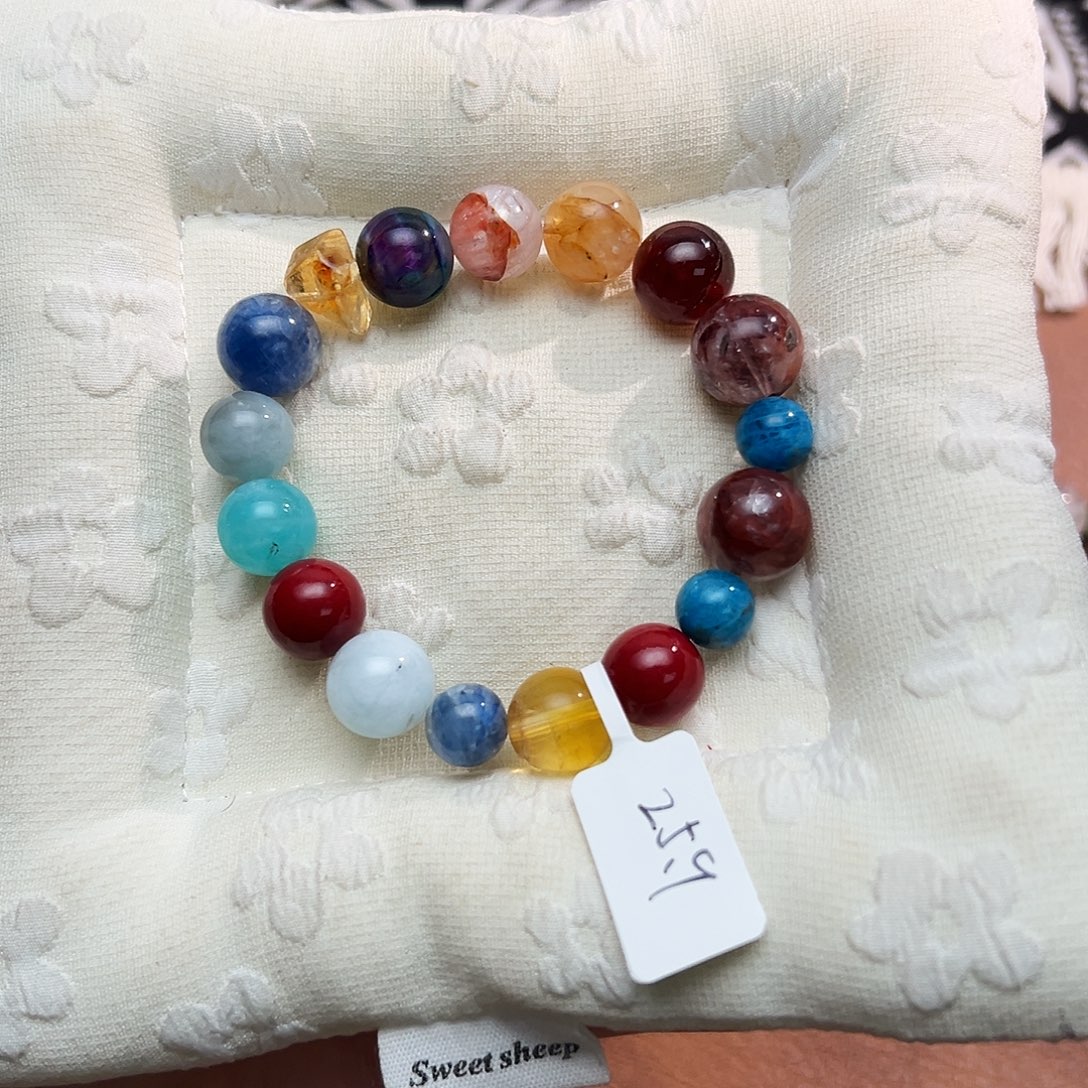 手链烟晶银S925镶嵌敦煌