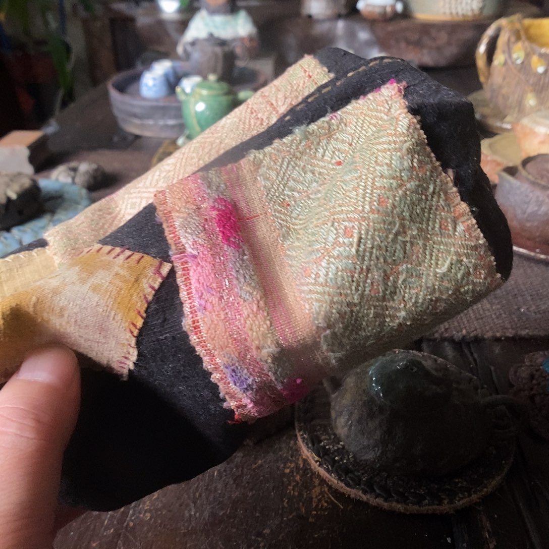 ****手工制作柴烧茶具