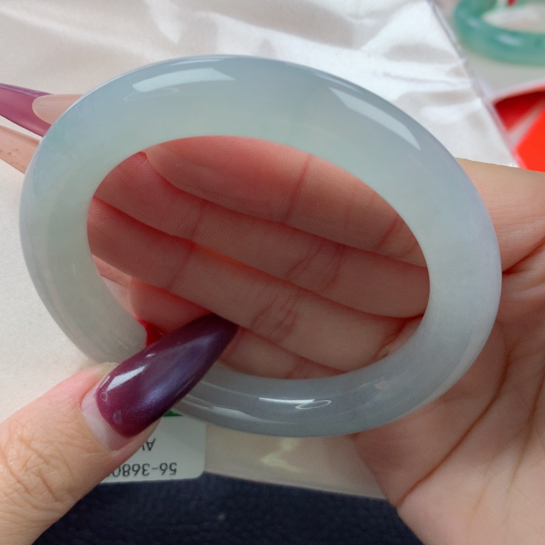 未镶嵌手镯翡翠缅甸天然翡翠A货56