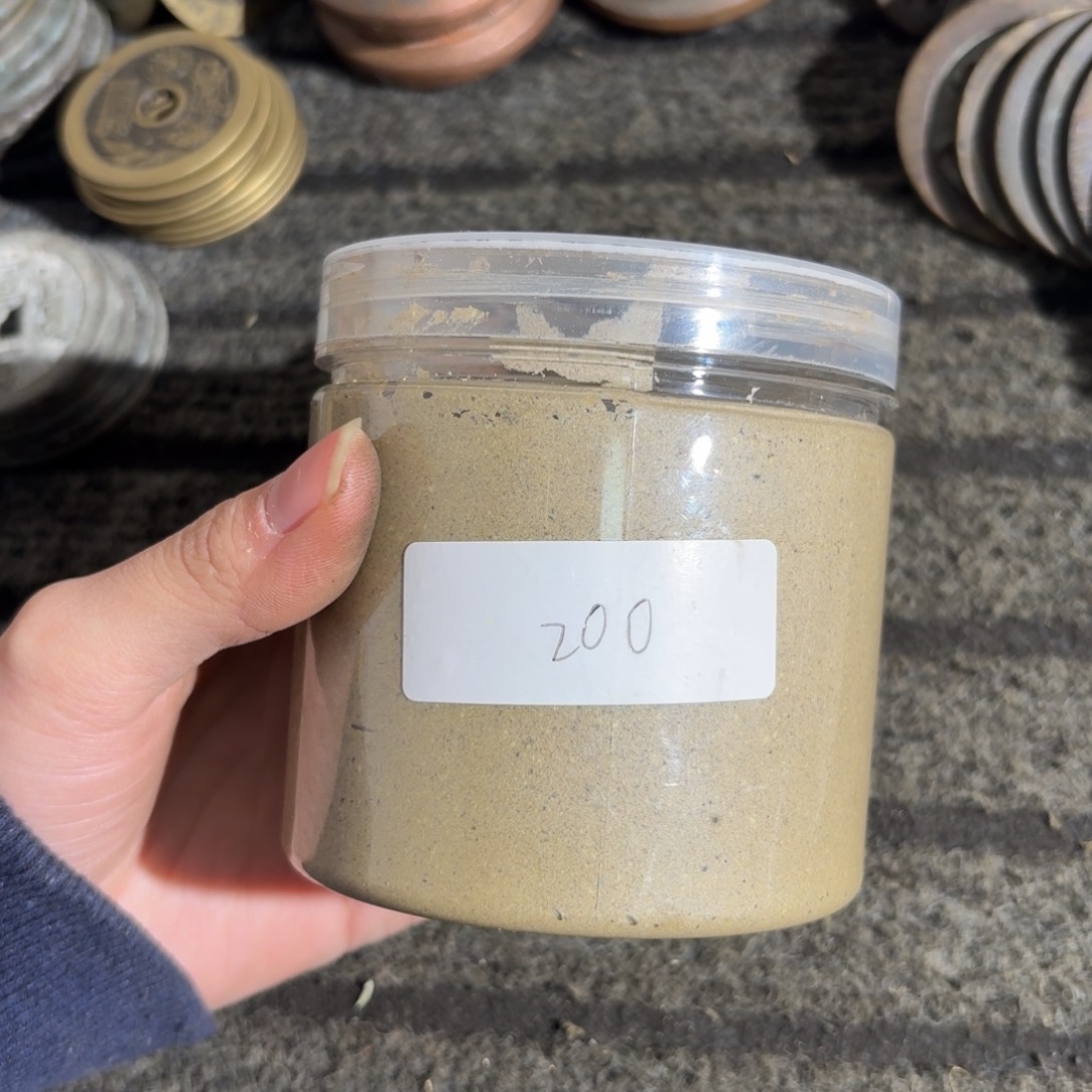 沐***欣铜花钱手工翻砂铸造现代工艺品