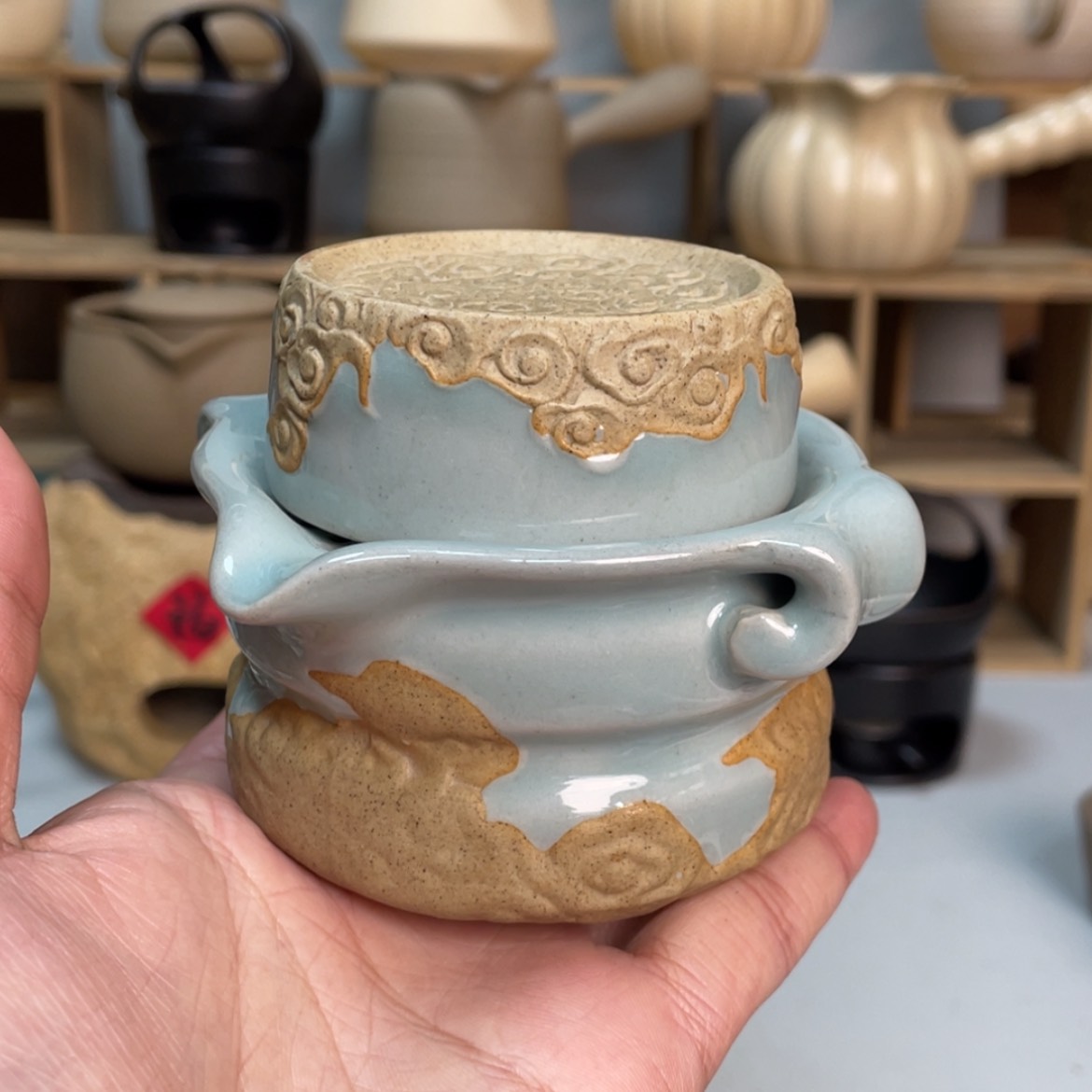 【闪购商品】壶老段烧陶瓷茶器！
