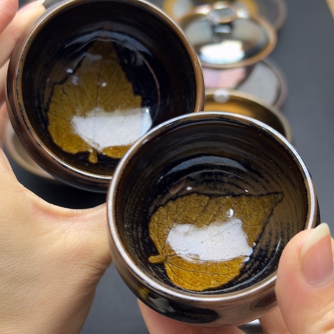 茶盏建窑建盏主人杯