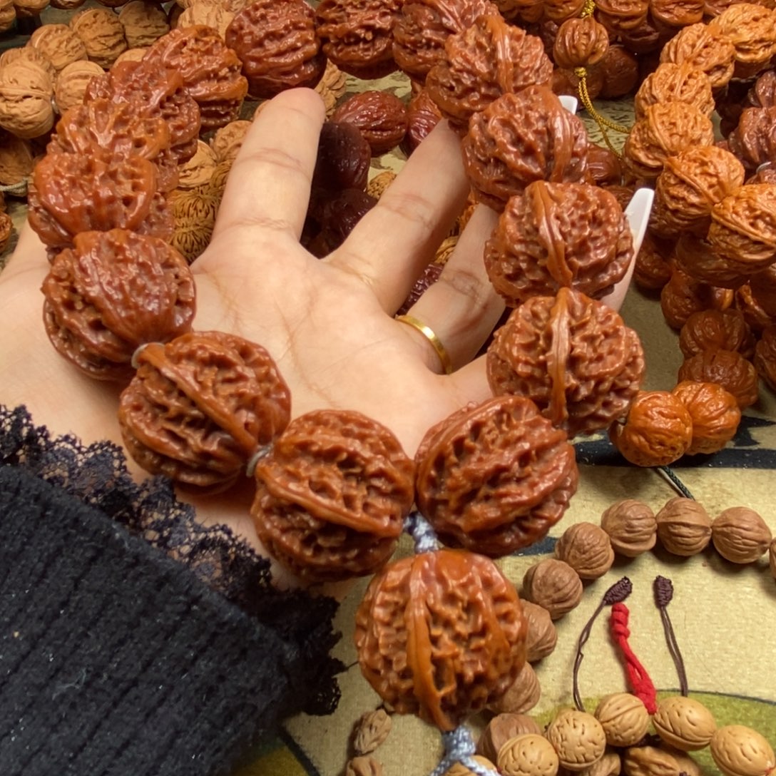 久***期吊坠文玩核桃龙脊霸王龙文玩核桃