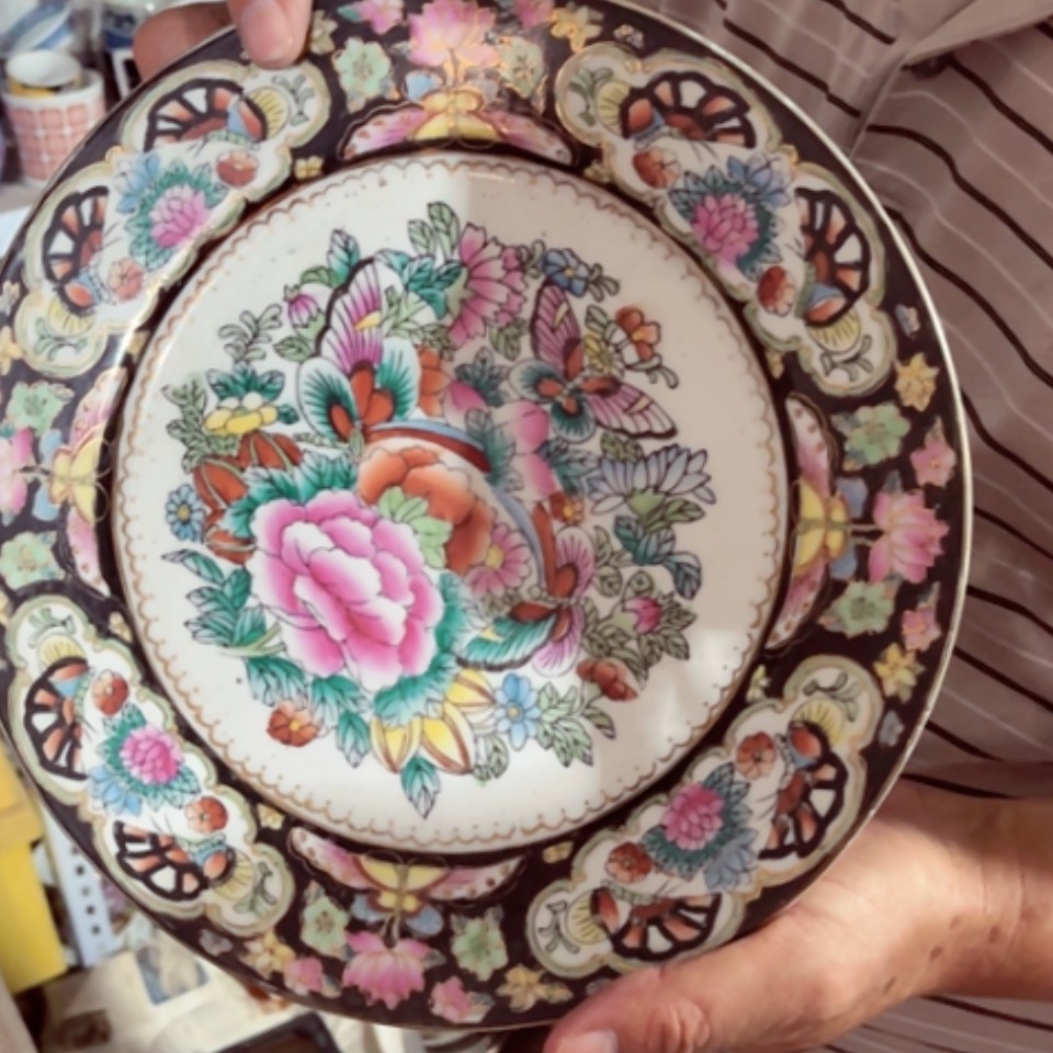 【闪购商品】紫砂盖碗十**心万花盘1个