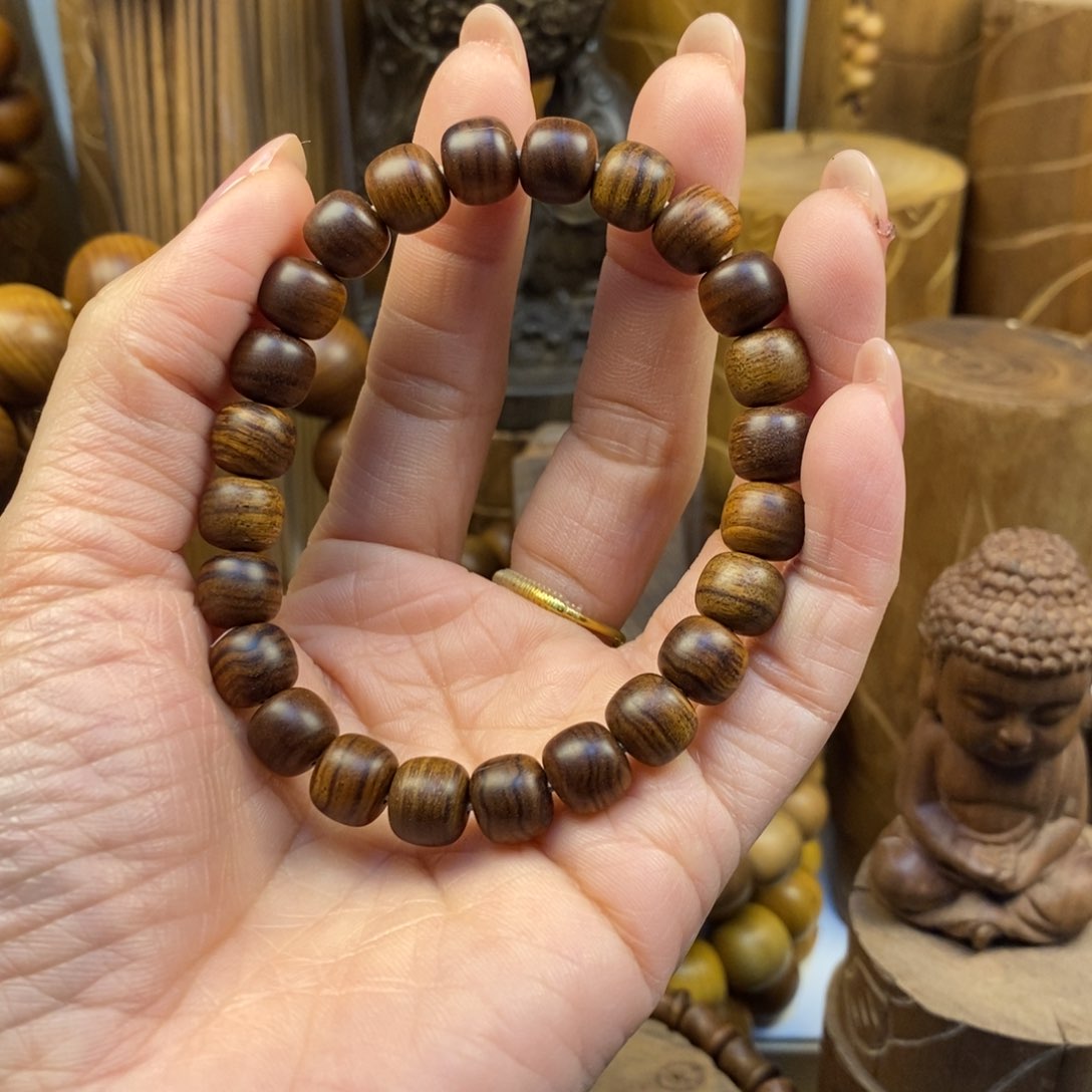 檀香木手串/手链郑****浪老山檀香8.9焦糖香