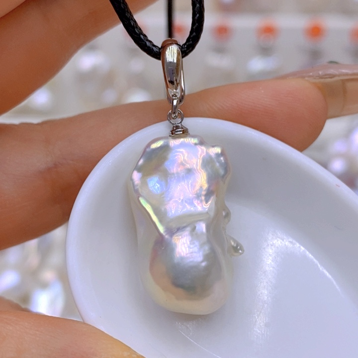 未镶嵌颈饰淡水珍珠