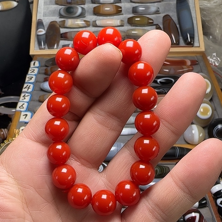 玛瑙/玉髓未镶嵌手串