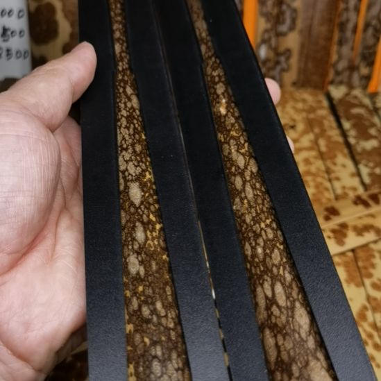 扇子雪花梅鹿扇子料