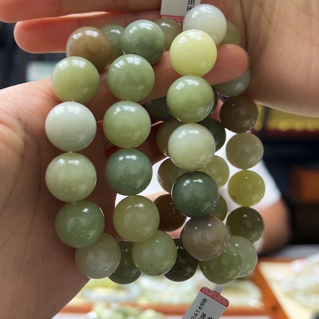 手串未镶嵌和田玉16多宝多样性发货拍一发一