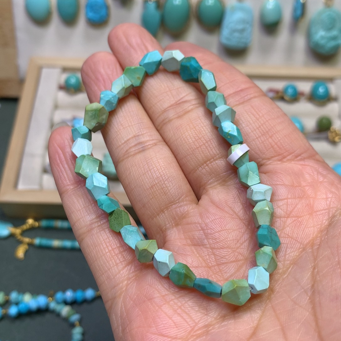 绿松石手链未镶嵌