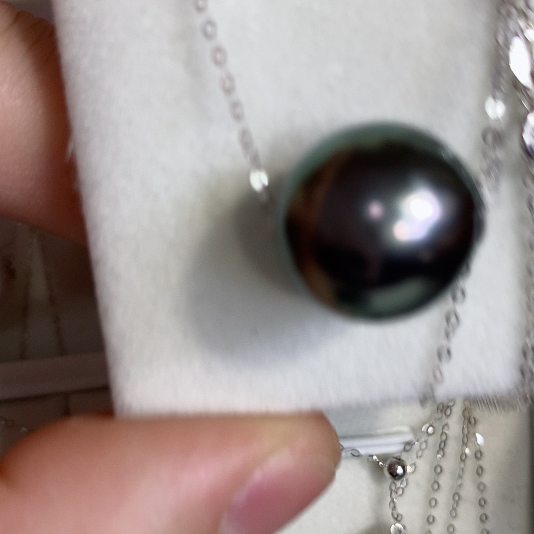 海水珍珠颈饰18K金镶嵌