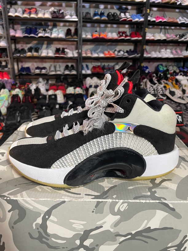 90新 AIR JORDAN 40码250/Air Jordan 35 可视Zoom 防滑篮球鞋 