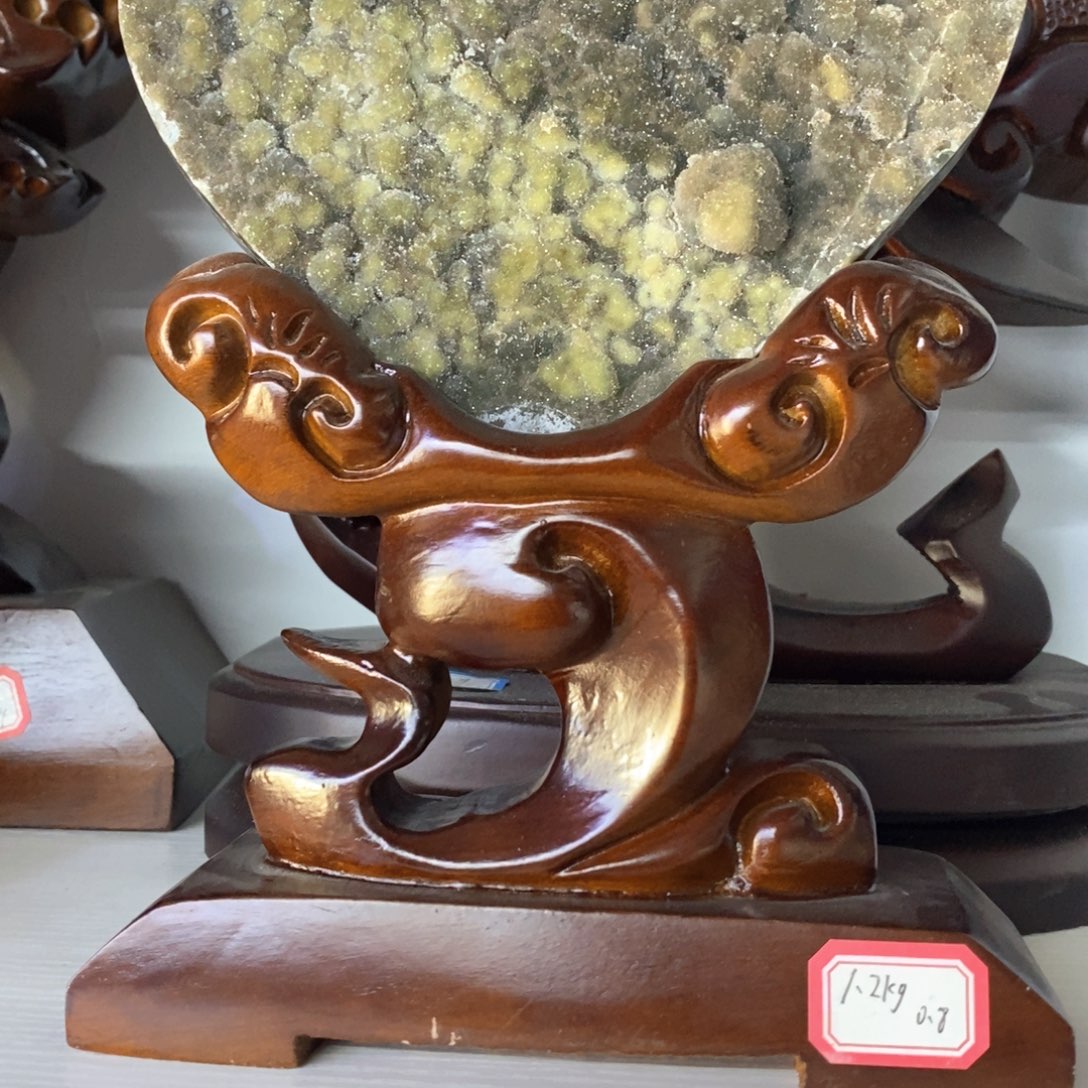 紫晶摆件未镶嵌好好