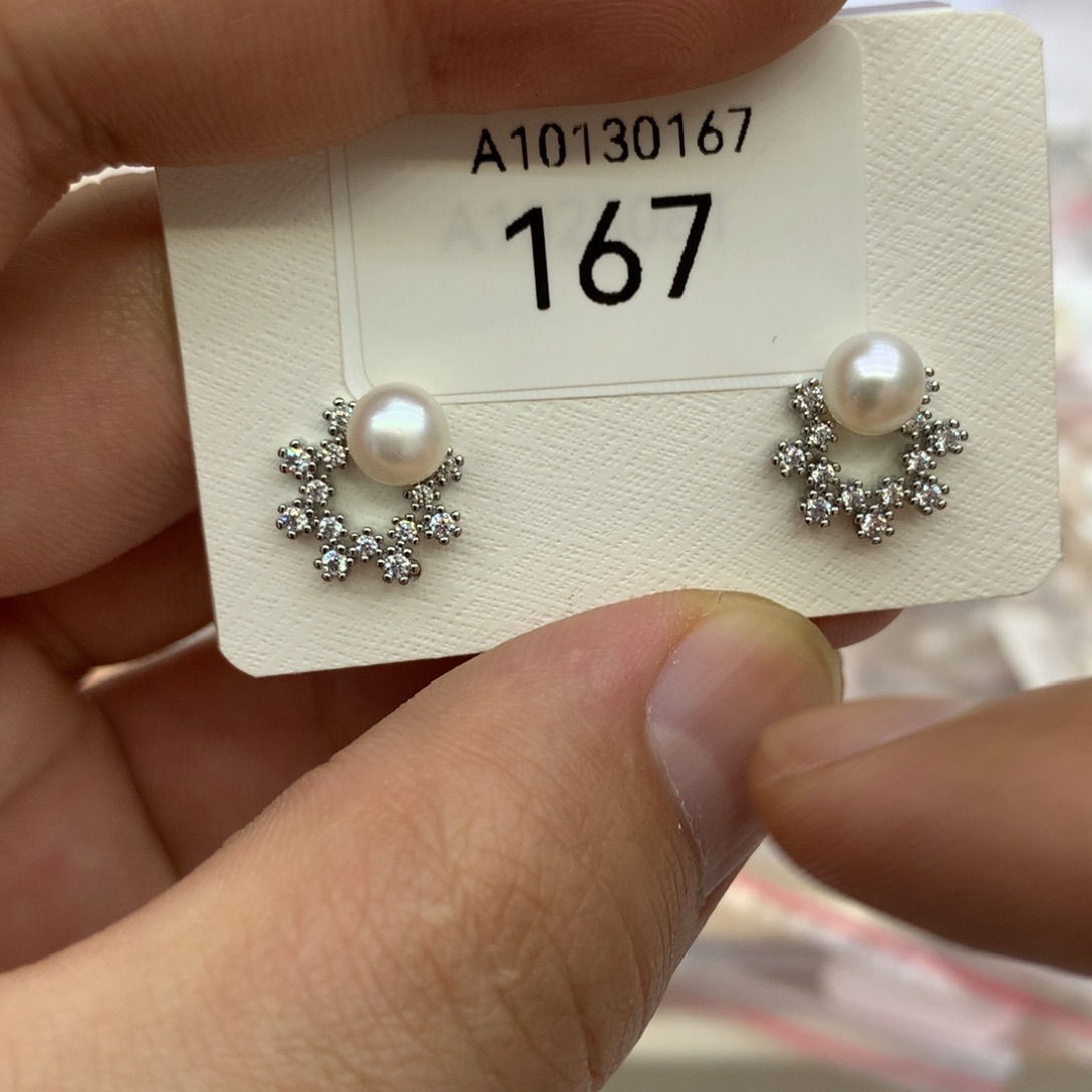 淡水珍珠合金颈饰10