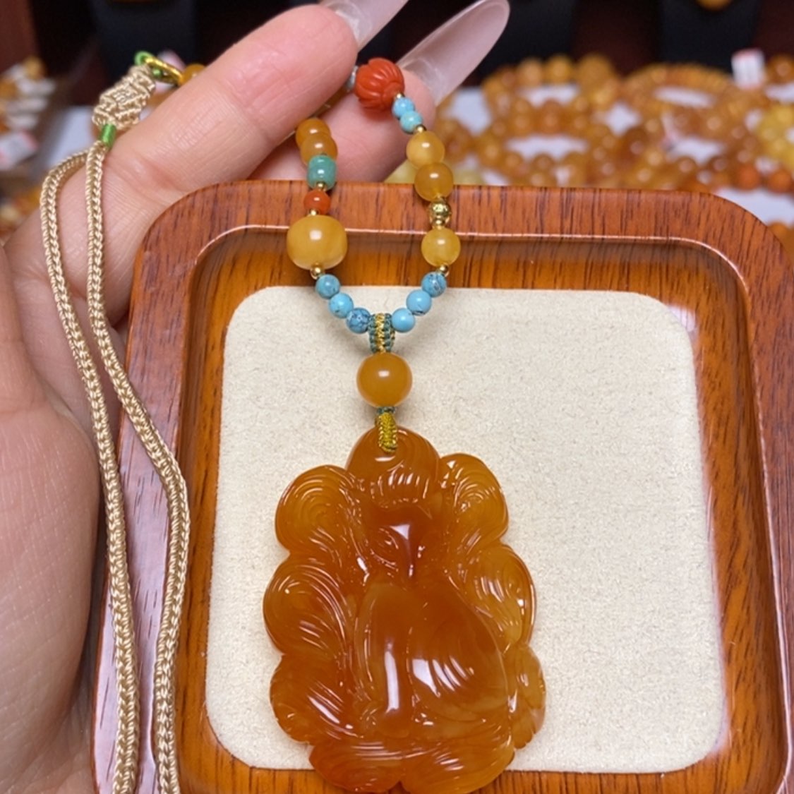 【闪购商品】未镶嵌蜜蜡颈饰项链