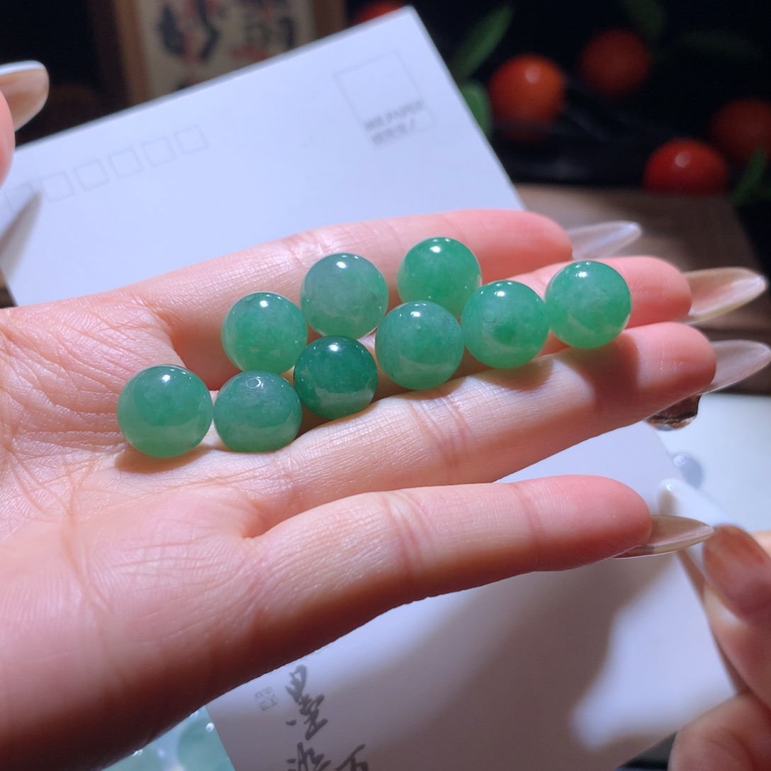 翡翠散珠绿珠*发其一