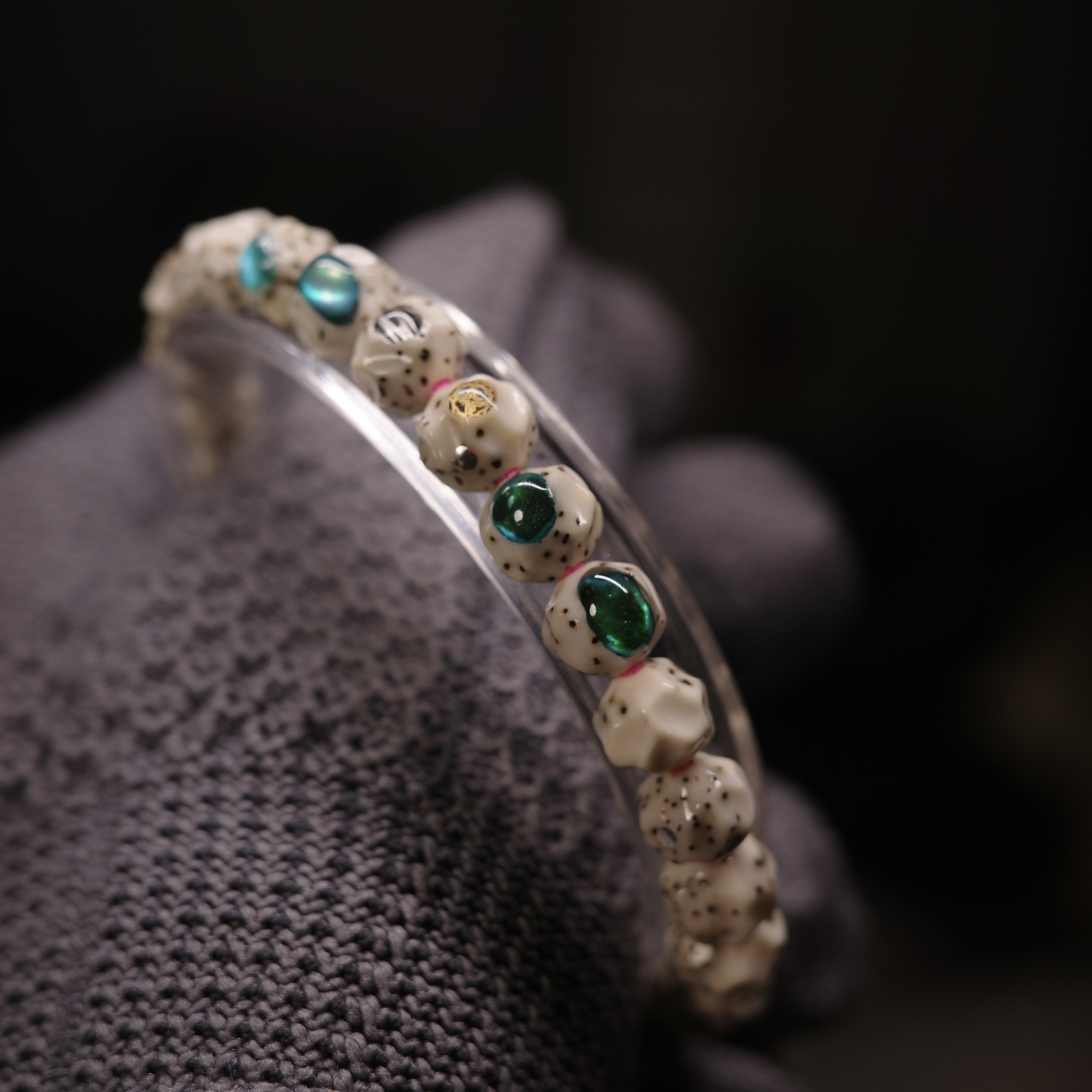 【铣造物】岁末宠粉福利专场㊶号款S级星月无相手串7+mm 4贝 24银钉