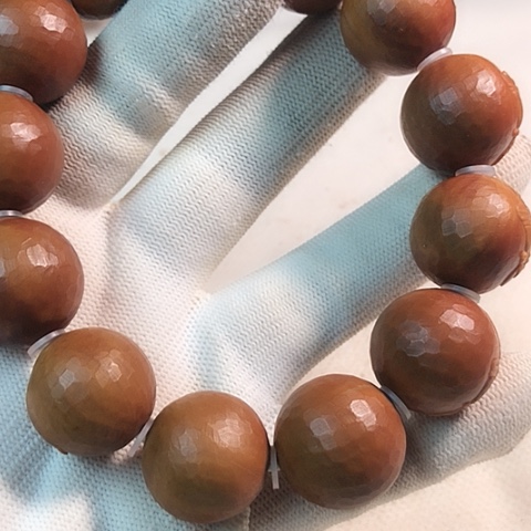 橄榄核吊坠橄榄核正圆浮雕财神