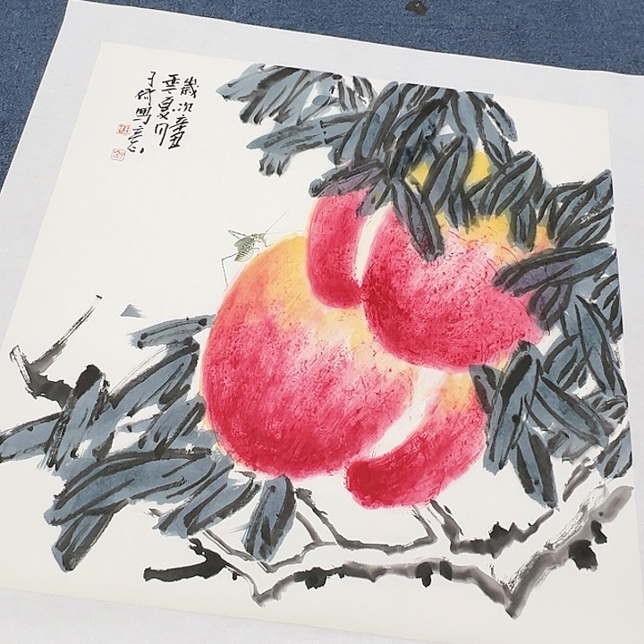 国画书画作品多次