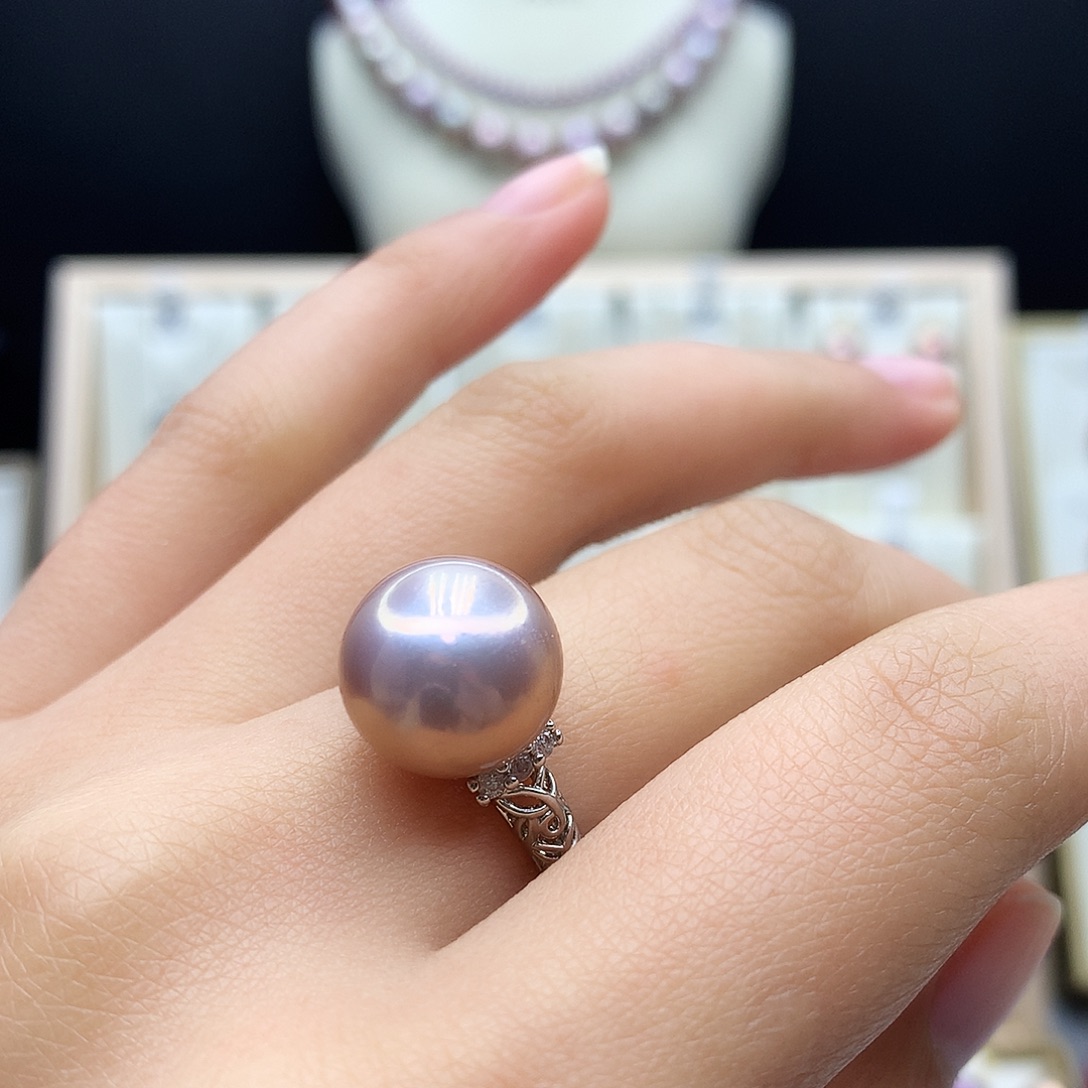 合金淡水珍珠颈饰