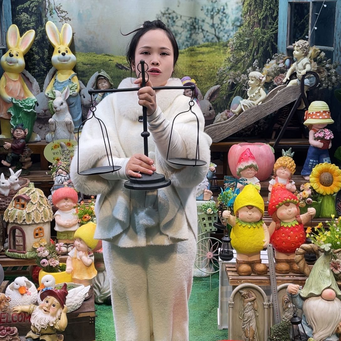 摆件花园摆件红红火火