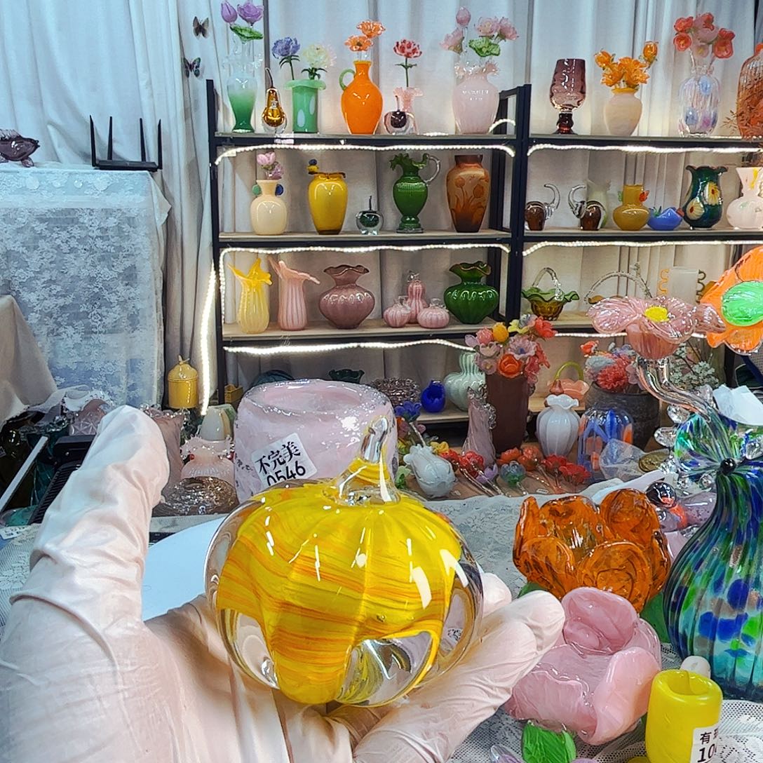 南瓜家悦美居琉璃工艺品不完美